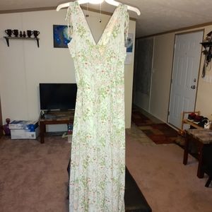 Eva Mendes for New York & Company Wrap Maxi Dress